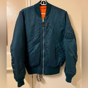 Alpha Industries MA-1 bomber flight jacket